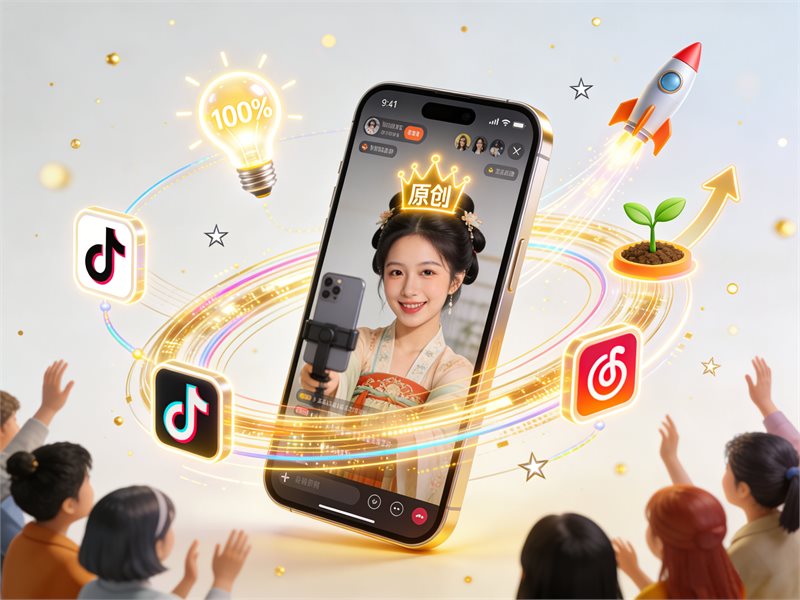 原创打造短视频ip